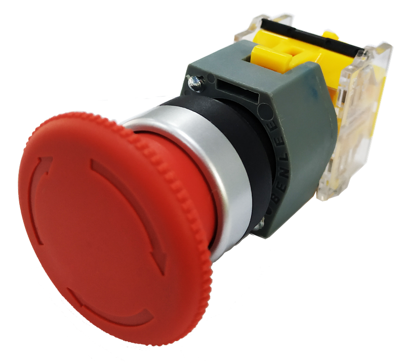 ø40 mushroom emergency stopplastic middle seat (new product